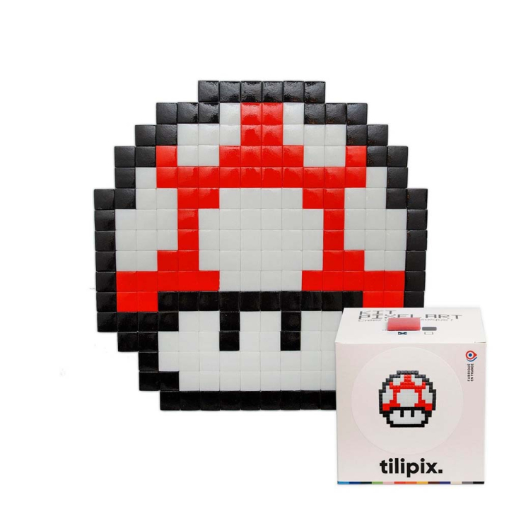 Kit DIY Pixel Art Champignon magique mini - Tilipix - Rougier et Plé
