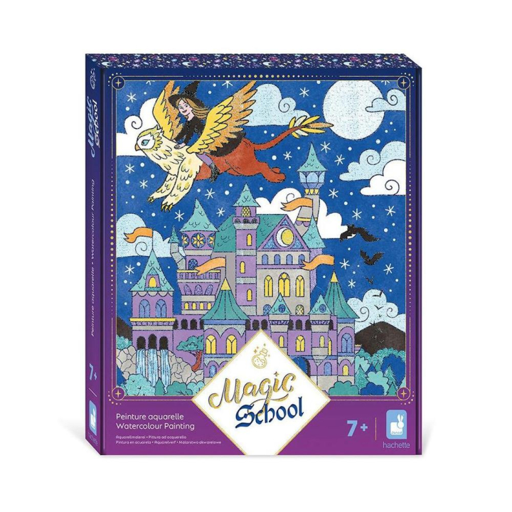 Kit créatif aquarelle enfants Magic School - Janod - Rougier et Plé