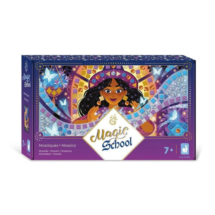 Kit créatif Mosaïque 3 tableaux Magic School - Janod - Rougier et Plé
