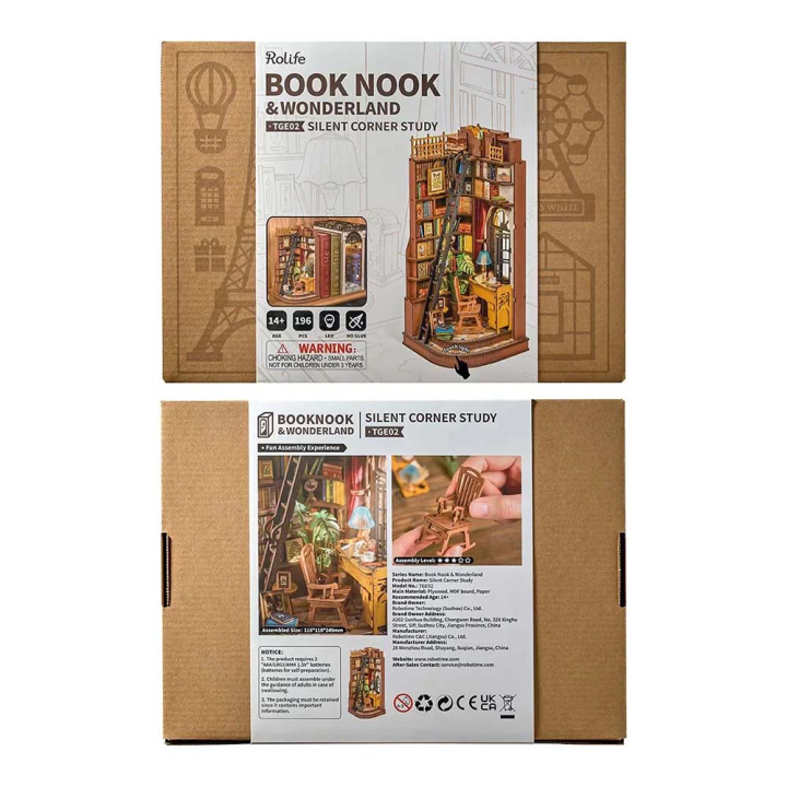 Maquette Book Nook Silent Corner Study - Rolife - Rougier et Plé
