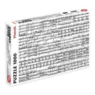 Puzzle Notes de musique 1000 pièces - Piatnik - Rougier et Plé