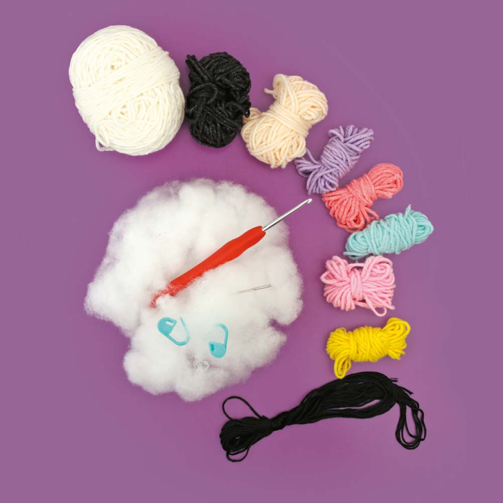 Kit minigurumi vache - Graine Créative - Rougier et Plé