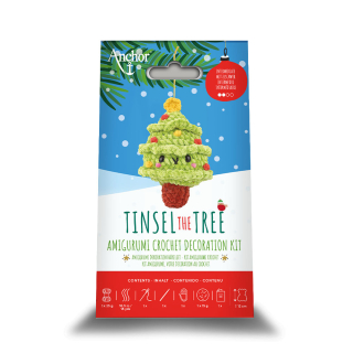 Kit crochet Amigurumi Tinsel le sapin de Noël - DMC - Rougier et Plé