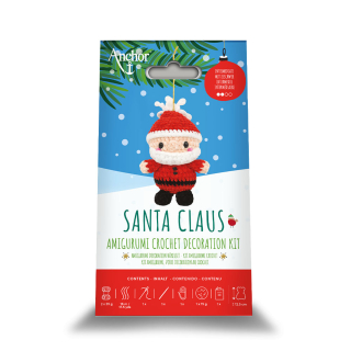 Kit crochet Amigurumi Père Noël - DMC - Rougier et Plé