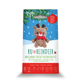 Kit crochet Amigurumi Ru le renne - DMC - Rougier et Plé