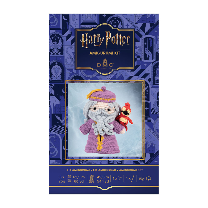 Kit crochet Amigurumi Dumbledore - DMC - Rougier et Plé