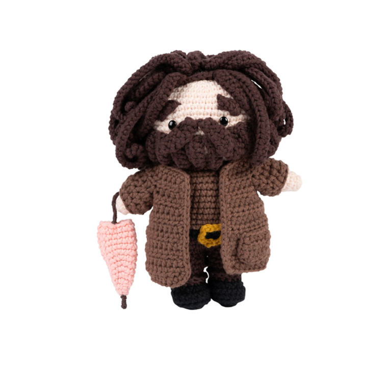 Kit crochet Amigurumi Hagrid - DMC - Rougier et Plé