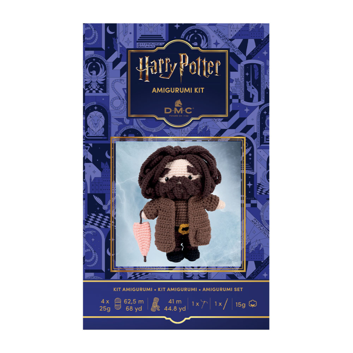 Kit crochet Amigurumi Hagrid - DMC - Rougier et Plé