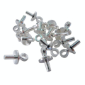 Mini crochet argent 7 mm - 16 pièces - Graine Créative - Rougier et Plé