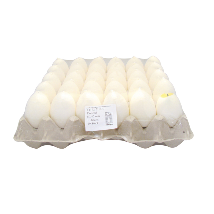 Bougie oeuf Ø45 mm - 60 mm - Graine Créative - Rougier et Plé