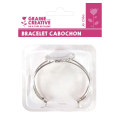 Bracelet Dentelle Rond Argenté - Graine Créative - Rougier et Plé