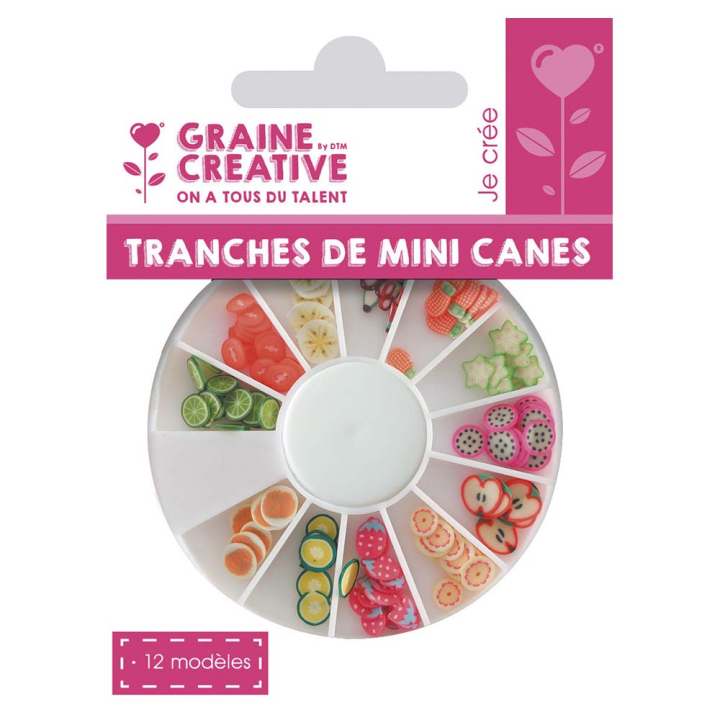 Tranche de mini cane thème fruit éxotique - Graine Créative - Rougier et Plé