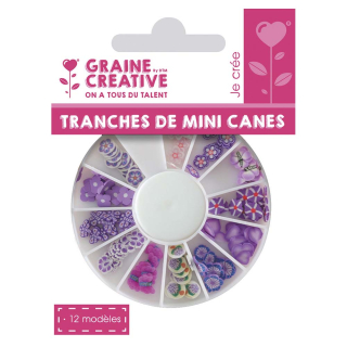 Tranche de mini cane thème romance - Graine Créative - Rougier et Plé