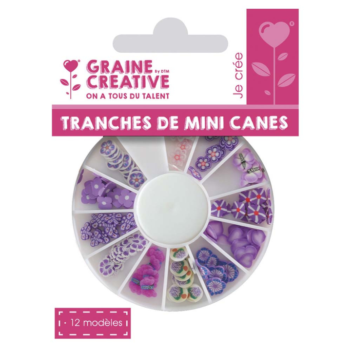 Tranche de mini cane thème romance - Graine Créative - Rougier et Plé