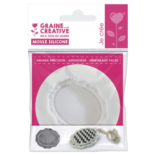 Moule en silicone  thème camée simple - Graine Créative - Rougier et Plé