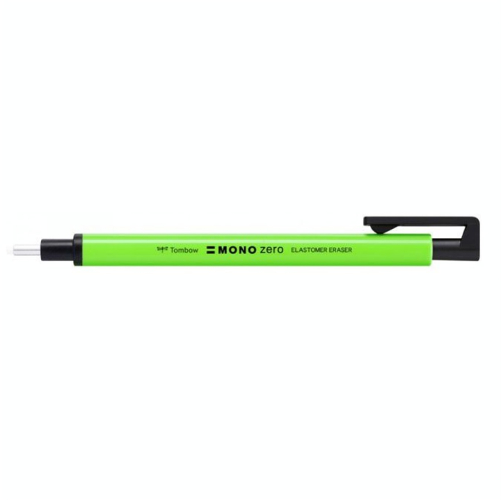 Porte-gomme MONO Zero vert fluo pointe ronde - Tombow - Rougier et Plé