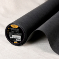 Toile noire thermocollante non-tissée 65gr/m² - Vendu au mètre - Stéphanoise & Médiac - Rougier et Plé