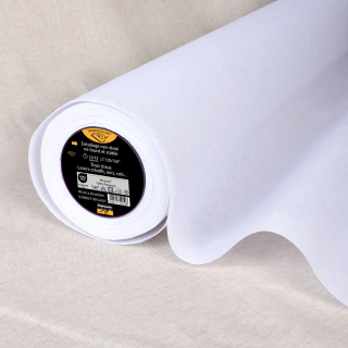 Toile blanche thermocollante non-tissée 86gr/m² - Vendu au mètre - Stéphanoise & Médiac - Rougier et Plé