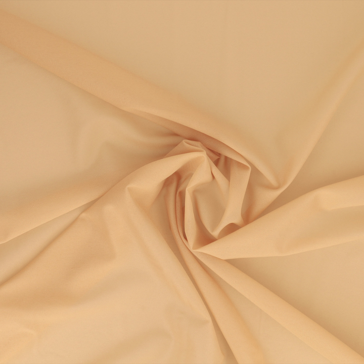 Toile beige foncé thermocollante tissée 30gr/m² - Vendu au mètre - Stéphanoise & Médiac - Rougier et Plé