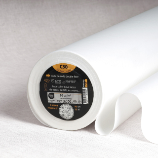 Voile de colle non-tissé 30gr/m² - Vendu au mètre - Stéphanoise & Médiac - Rougier et Plé