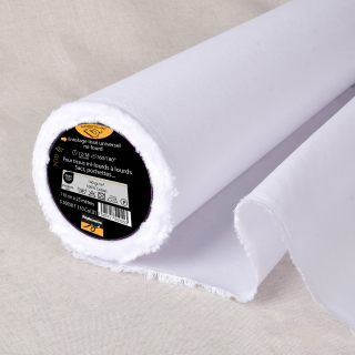 Toile thermocollante tissée en coton 140gr/m² - Vendu au mètre - Stéphanoise & Médiac - Rougier et Plé