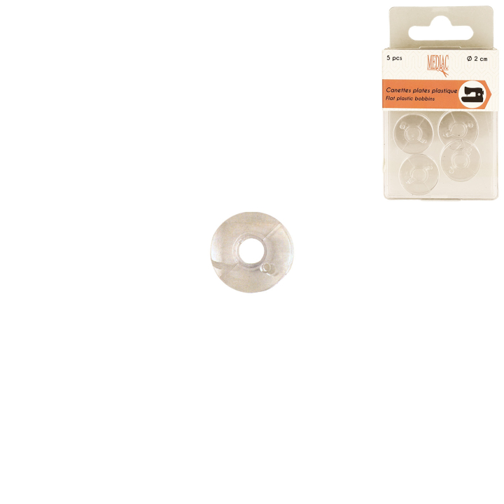 Canettes plates en plastique 5 pièces - Stéphanoise & Médiac - Rougier et Plé