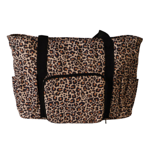 Sac pour pelotes 40 x 28 x 17 cm Léopard - Stéphanoise & Médiac - Rougier et Plé