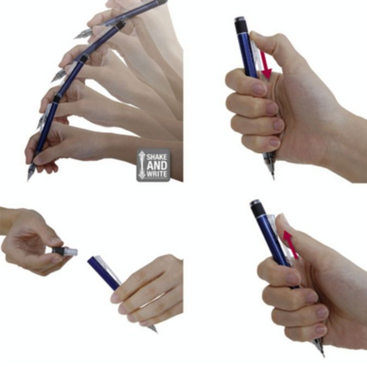 Porte-mine MONO Graph 0.5 mm Mécanisme à secouer Shake Vert menthe - Tombow - Rougier et Plé