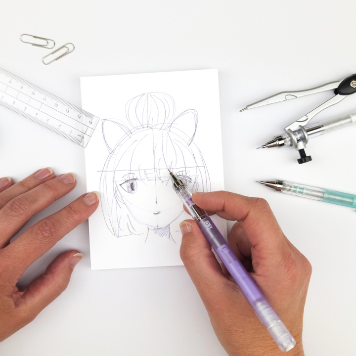 Porte-mine MONO graph 0,3 mm menthe claire - Tombow - Rougier et Plé