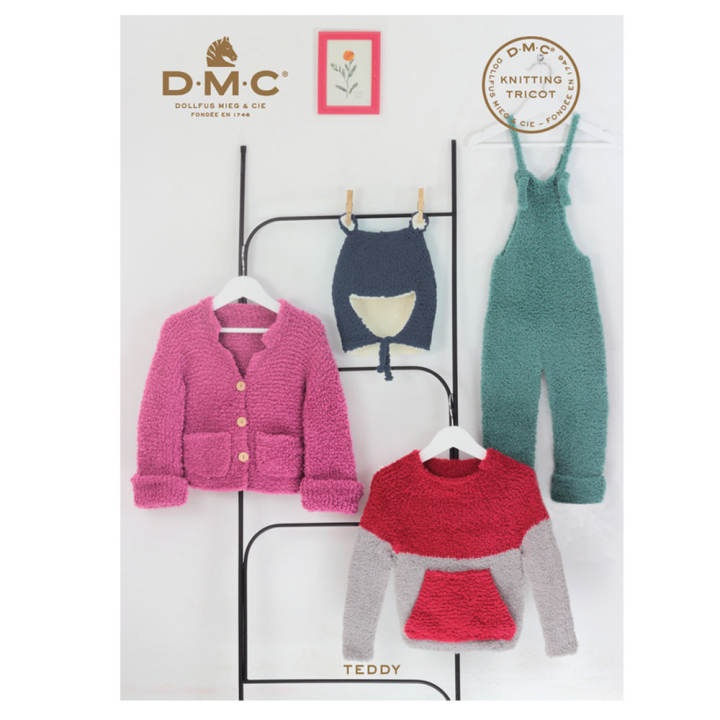 Livre Fil à tricoter Teddy Baby N°1 - DMC - Rougier et Plé