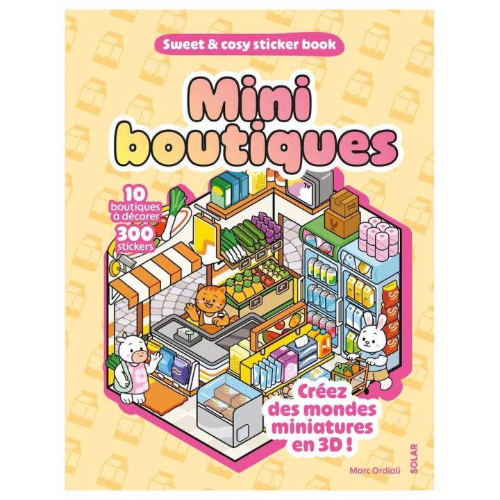 Sweet and cosy stickers Mini boutiques - Solar - Rougier et Plé