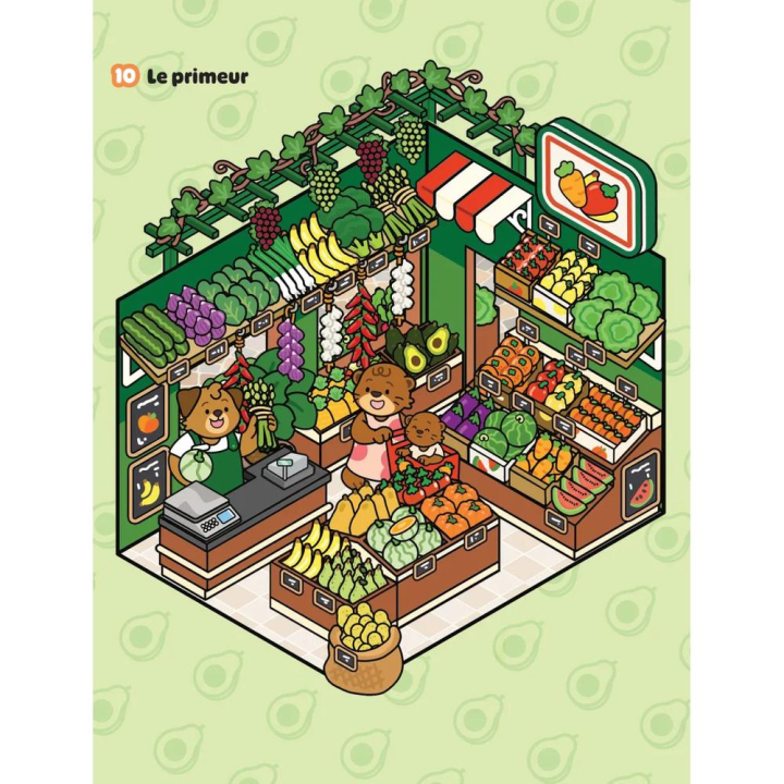 Sweet and cosy stickers Mini boutiques - Solar - Rougier et Plé