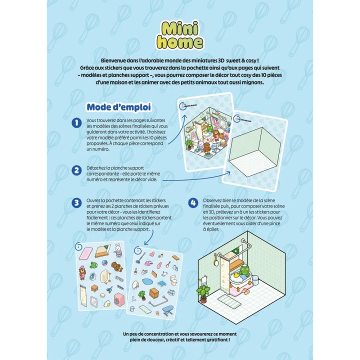 Sweet and cosy stickers Mini home - Solar - Rougier et Plé