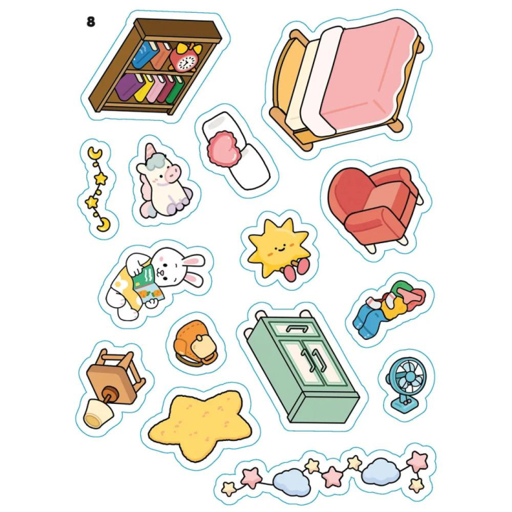 Sweet and cosy stickers Mini home - Solar - Rougier et Plé