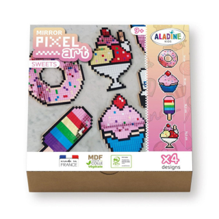 Mirror Pixel Art Sweets - Aladine - Rougier et Plé
