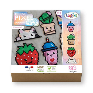 Mirror Pixel Art Kawaii - Aladine - Rougier et Plé