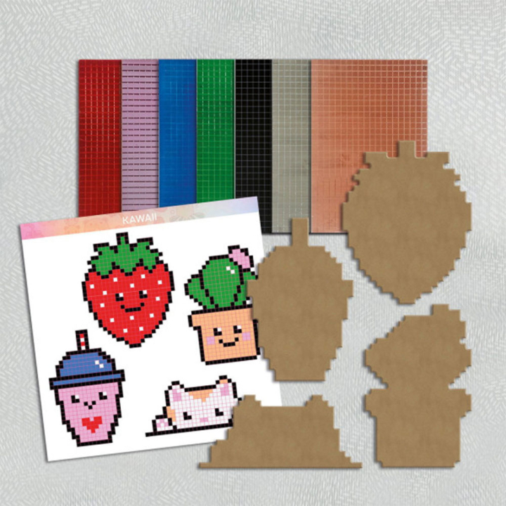 Mirror Pixel Art Kawaii - Aladine - Rougier et Plé