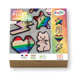 Mirror Pixel Art Pop - Aladine - Rougier et Plé