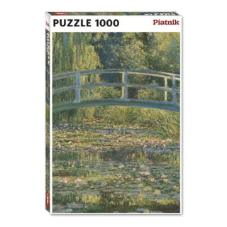Puzzle 1000 pièces Monet Le pont japonais - Piatnik - Rougier et Plé