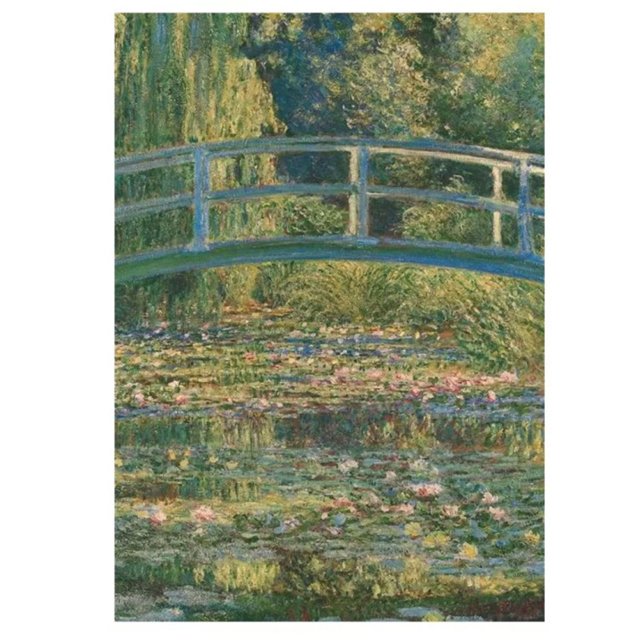 Puzzle 1000 pièces Monet Le pont japonais - Piatnik - Rougier et Plé