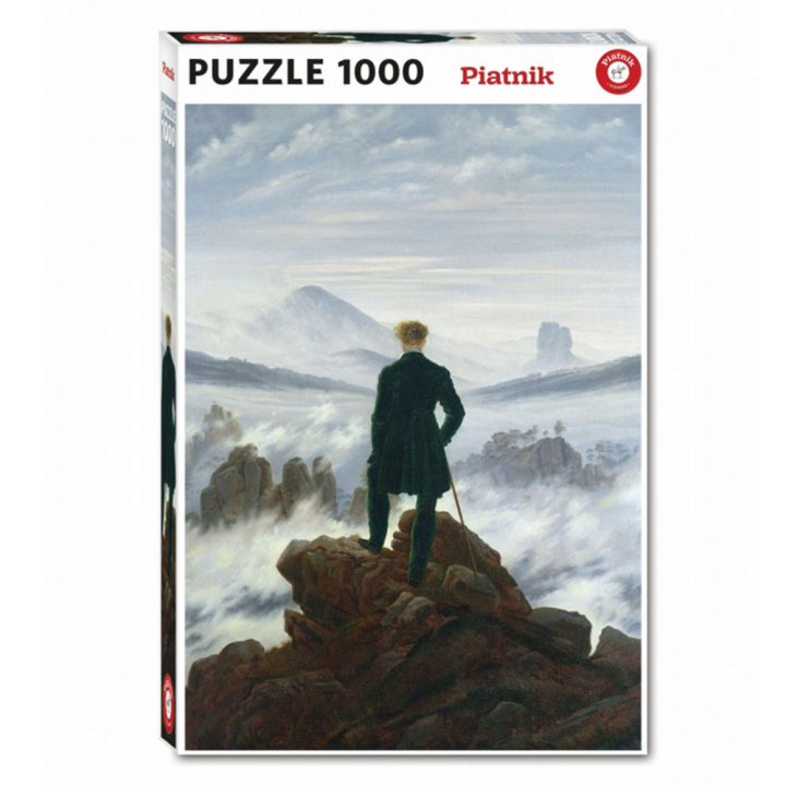 Puzzle 1000 pièces C.D.Friedrich Le voyageur - Piatnik - Rougier et Plé