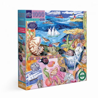 Puzzle 1000 pièces Seashells by the shore - EEBOO - Rougier et Plé