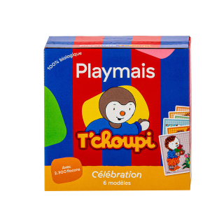 Playmais T'Choupi Célébration 6 modèles - Rougier et Plé