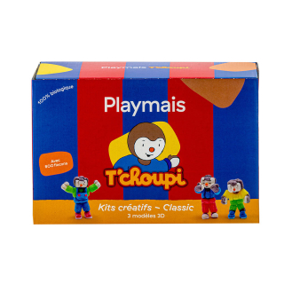 Playmais T'Choupi Classic 3 modèles 3D - Rougier et Plé