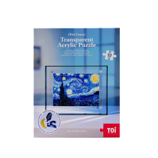 Puzzle acrylique The starry night 89 pièces - TOI World - Rougier et Plé