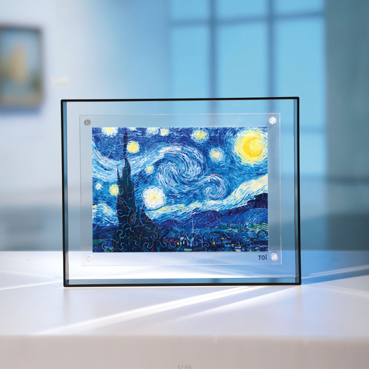 Puzzle acrylique The starry night 89 pièces - TOI World - Rougier et Plé