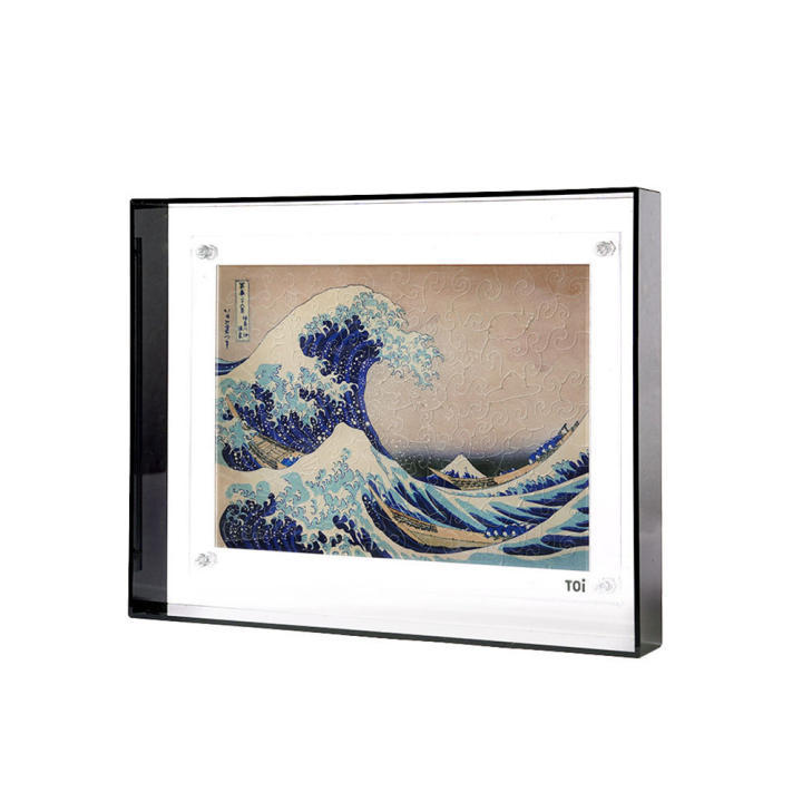 Puzzle acrylique The Great wave off Kanagawa 109 pièces - TOI World - Rougier et Plé