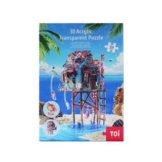 Puzzle 3D acrylique Cat apartment 94 pièces - TOI World - Rougier et Plé