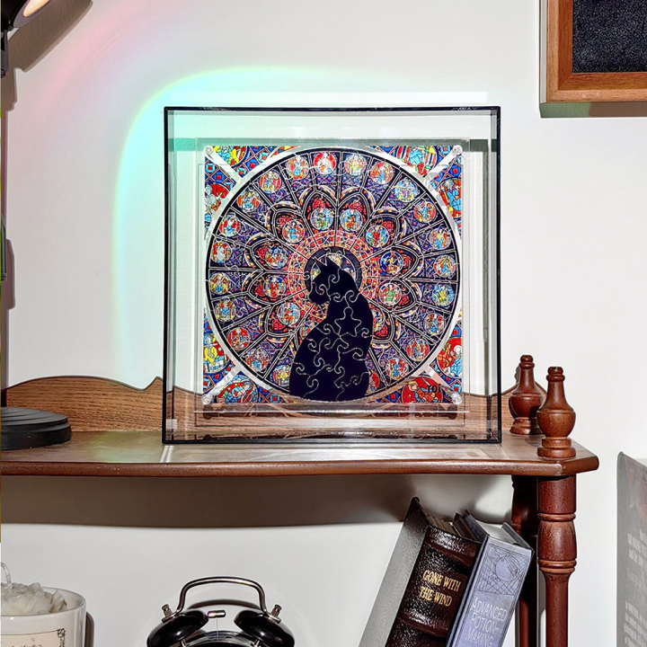 Puzzle acrylique Black church cat 90 pièces - TOI World - Rougier et Plé