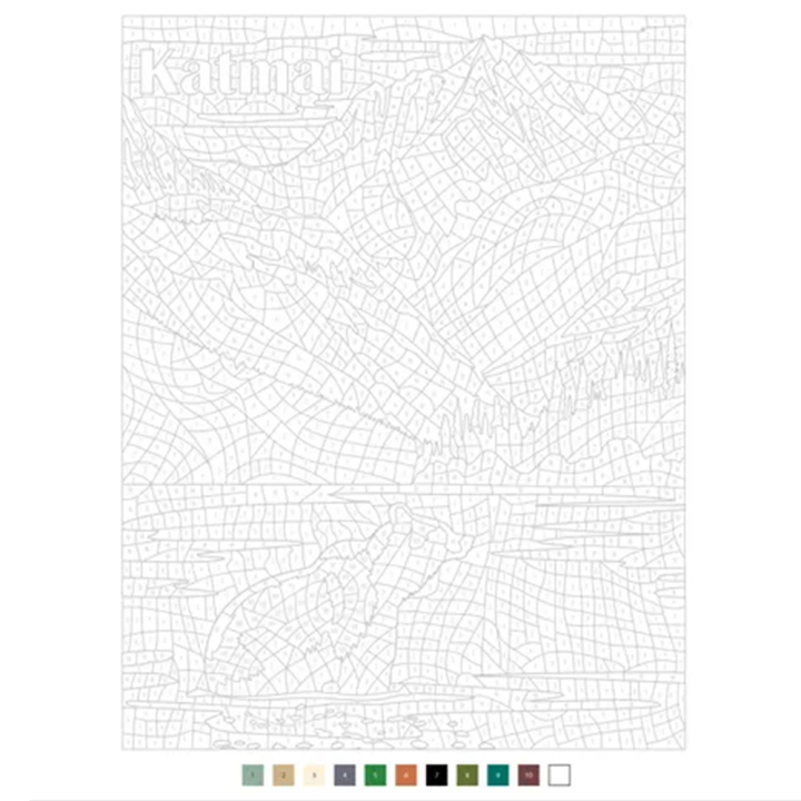 Parcs nationaux américains 40 Coloriages Mystère - Dessain et Tolra - Rougier et Plé